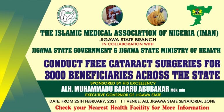 IMAN STARTS 3000 FREE CATARACT SURGERIES