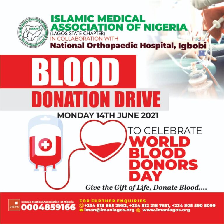 IMAN BLOOD DONATION DRIVE