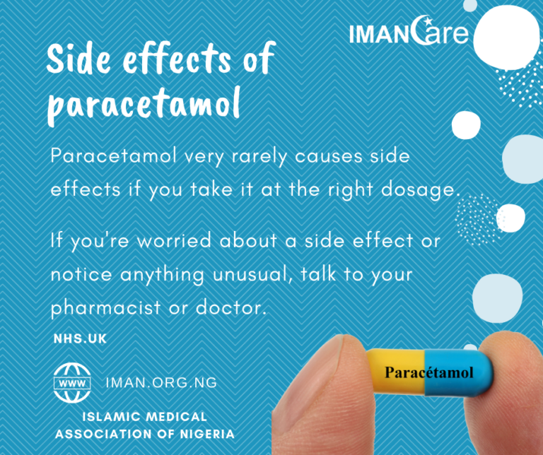 Side effects of paracetamol – IMANCARE 019