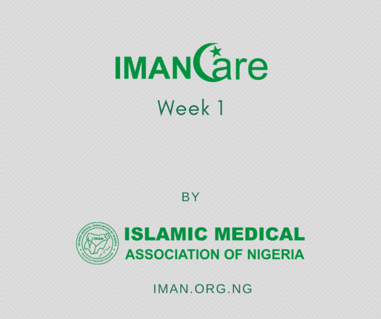 VIDEO – IMANCARE (week 1)