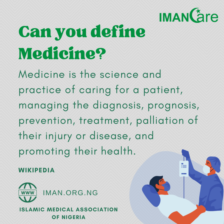 What is Medicine – IMANCARE 001