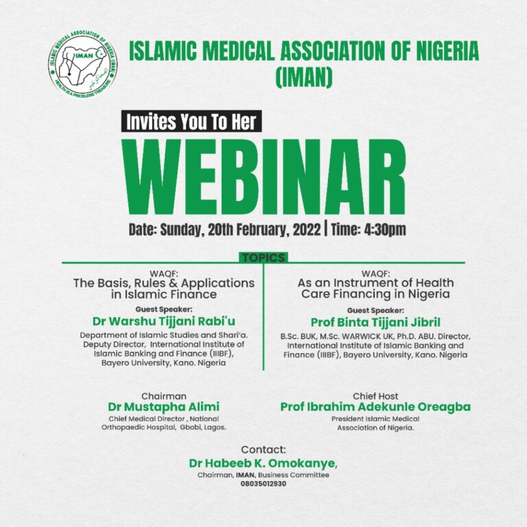 WEBINAR 19th Rajab,1443/20th Feb, 2020