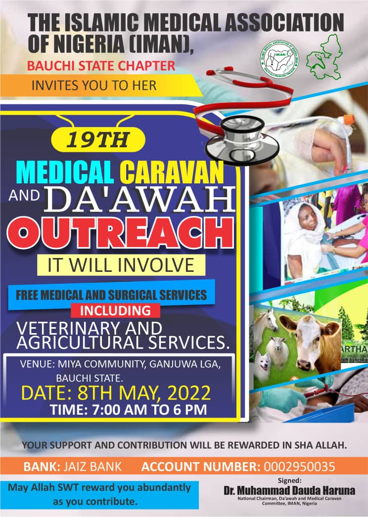 IMAN BAUCHI STATE MEDICAL CARAVANS