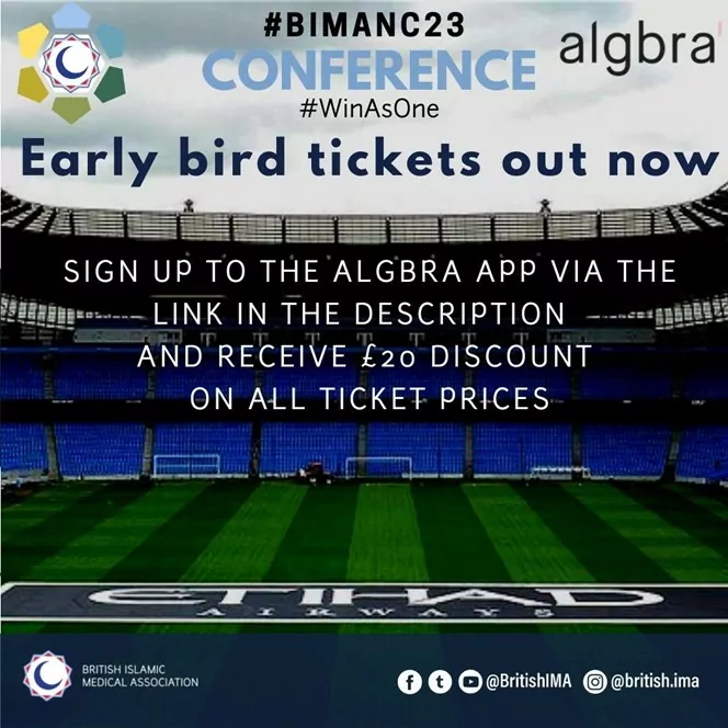 IMAN National President to attend British Islamic Medical Association National Conference 2023
