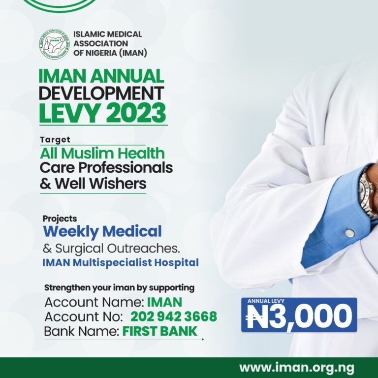 IMAN Annual Development Levy 2023
