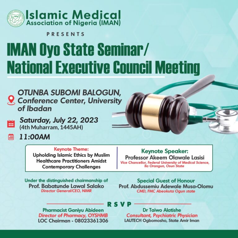 IMAN Oyo State Seminar / National Executive Council Meeting 2023