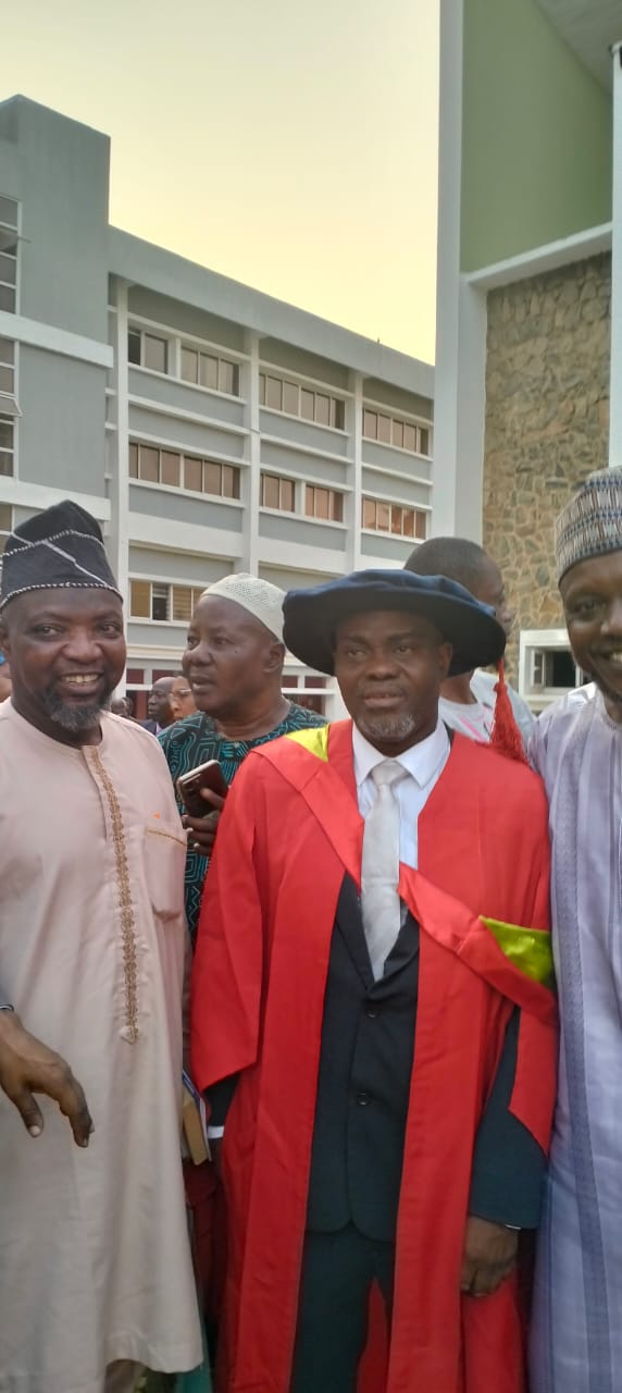 IMAN National President and Secretary attend the inaugural lecture of Prof Abdulhakeem Olawale Lasisi Vice Chancellor, Federal University of Health Sciences Ila Orangun, Osun State