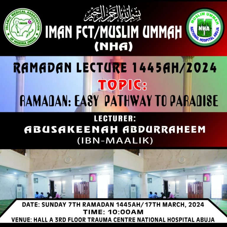 IMAN in the month of March 2024