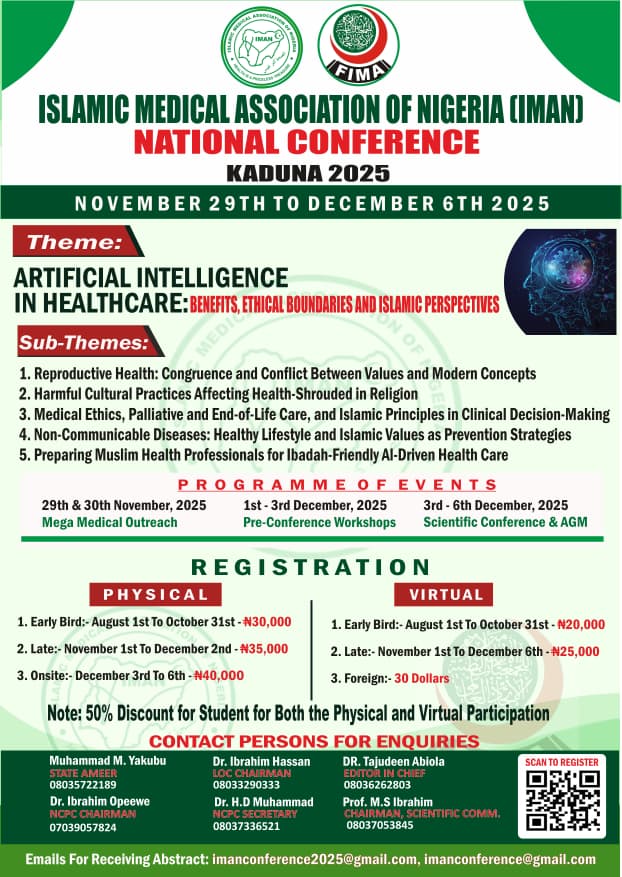 CALL FOR ABSTRACT – IMAN National Conference 2025