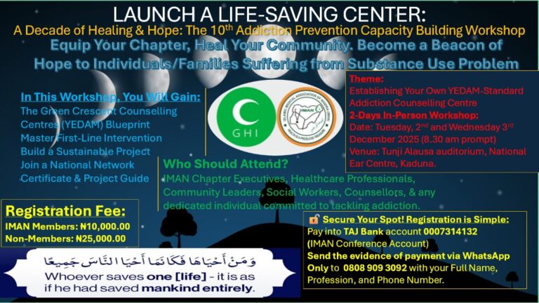 10th Addiction Prevention Capacity Building Workshop